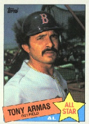 1985 Topps Baseball Cards      707     Tony Armas AS